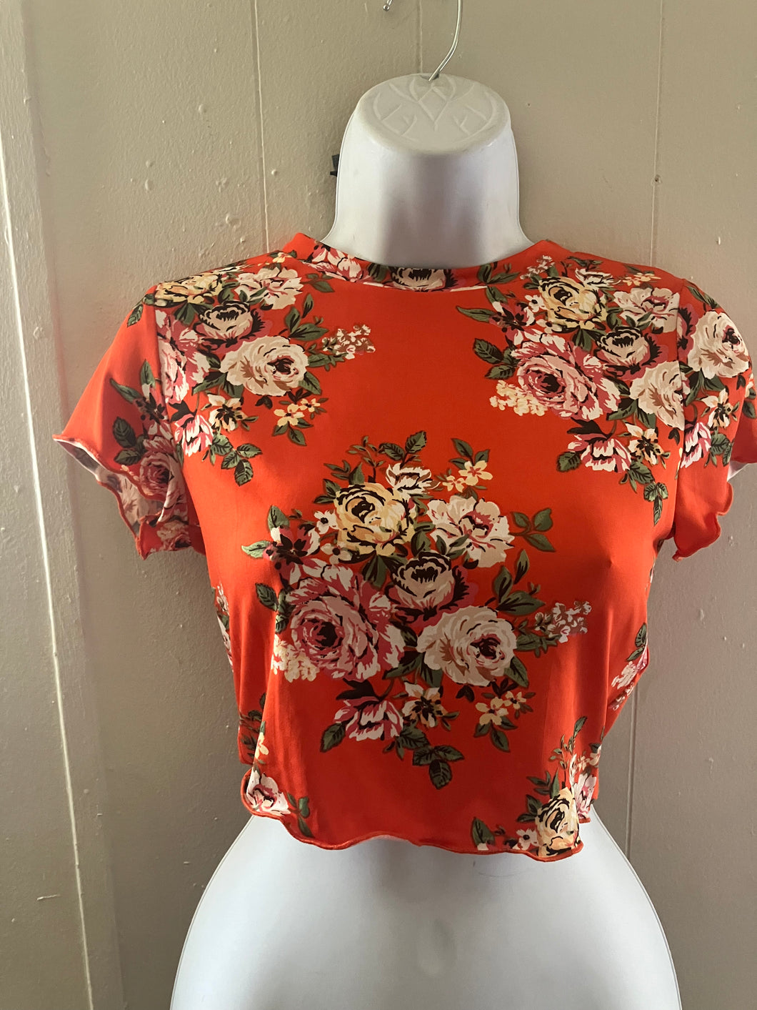 Flower Crop Top